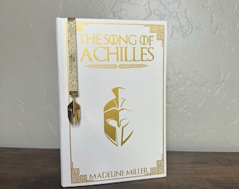 Leather Rebound The Song of Achilles by Madeline Miller (Made to Order)