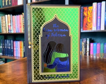 Leather Rebound The Lion Women of Tehran by Marjan Kamali (Made to Order)