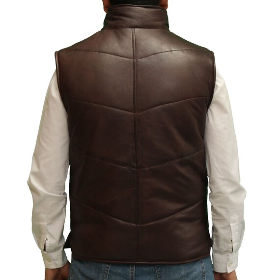 Mens padded deals waistcoat