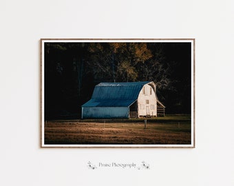 Barn Photography Print: Rustic Farmhouse Wall Art (Digital Download)