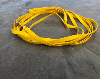 1/2" BioThane® Drag Line: Waterproof Training Recall Line NO HANDLE