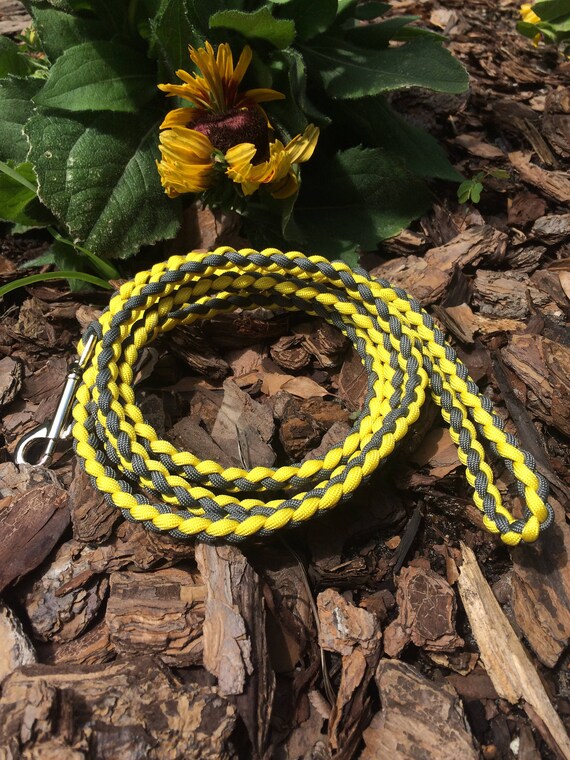 4 Strand Round Braid Leash Custom Round Braid Paracord Leash You Select Length And Color Made To Order