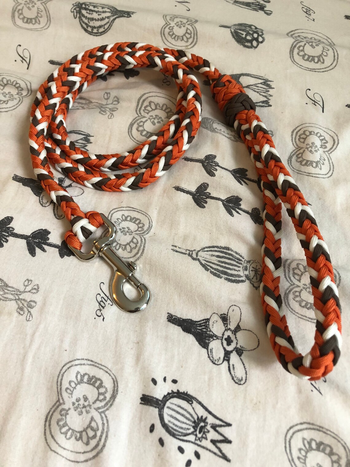 8strand round braid leash Custom round braid paracord leash Etsy
