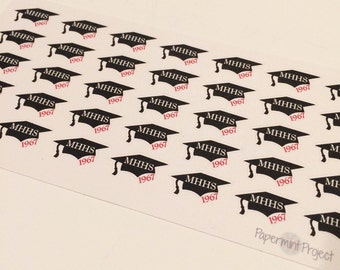 Custom Order Graduation Stickers