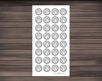 Volleyball Stickers