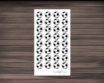 32 Soccer Ball stickers