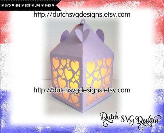 Download Free Lantern Cutting File With Hearts In Jpg Png Svg Eps Dxf Etsy SVG DXF Cut File