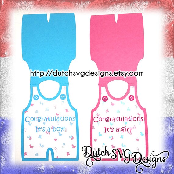 Download Birth Card Cutting File Baby Boy Baby Girl For Cricut Etsy