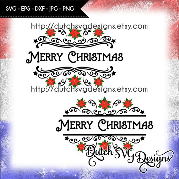 Download Free 2 Split Monogram Cut Files Christmas Svg Monogram Svg Split Etsy SVG DXF Cut File