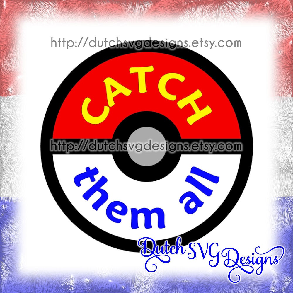 Pokemon Go Mug Logo Cutting File In Jpg Png Svg Eps Dxf Etsy
