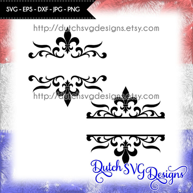 Download Cricut Svg In Jpg Png Studio3 Svg Eps Dxf Fleur De Lis Svg 2 Split Monogram Cutting Files With French Lily Diy Silhouette Cut File Clip Art Art Collectibles Vadel Com