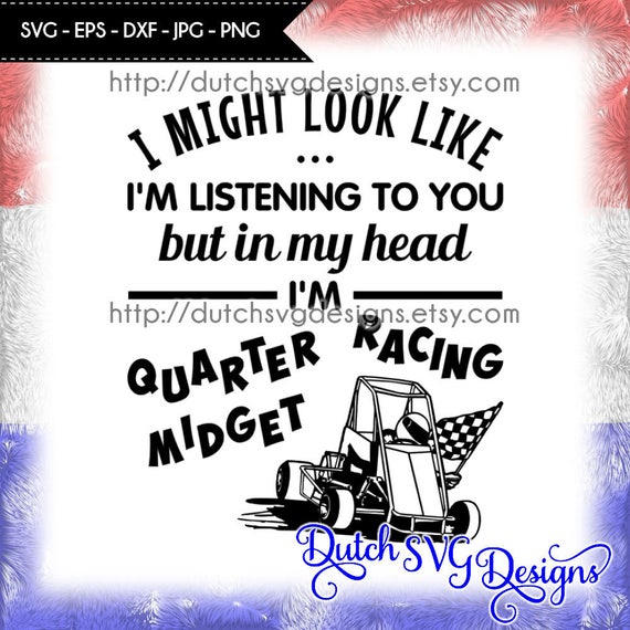 Download Cut File Quarter Midget Racing Quarter Midget Svg Racing Etsy SVG, PNG, EPS, DXF File