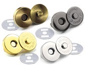10sets Multi-Size Heavy Duty Magnetic Snaps Closure Button Strong Force Clasps Premium Quality