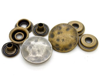 2*kids antique sue ring snap button Decoration snap fasteners for bag clothes