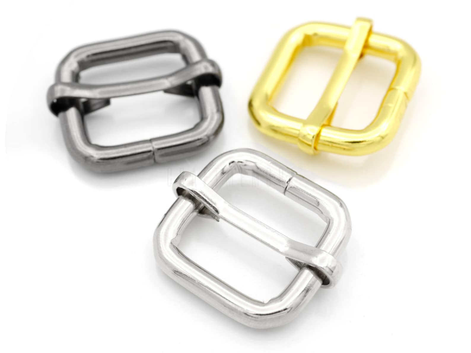 10pcs 3/4 Metal Slide Buckle Triglide Strap Keeper Thick Etsy