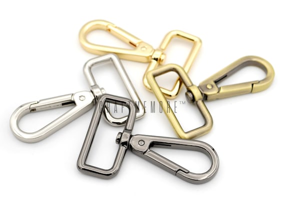 1 1/4, 1 1/2, & 2 Swivel Clasps Snap Hook Push Gate Lobster Claw Clasp  Metal Clip Purse Hardware -  Canada