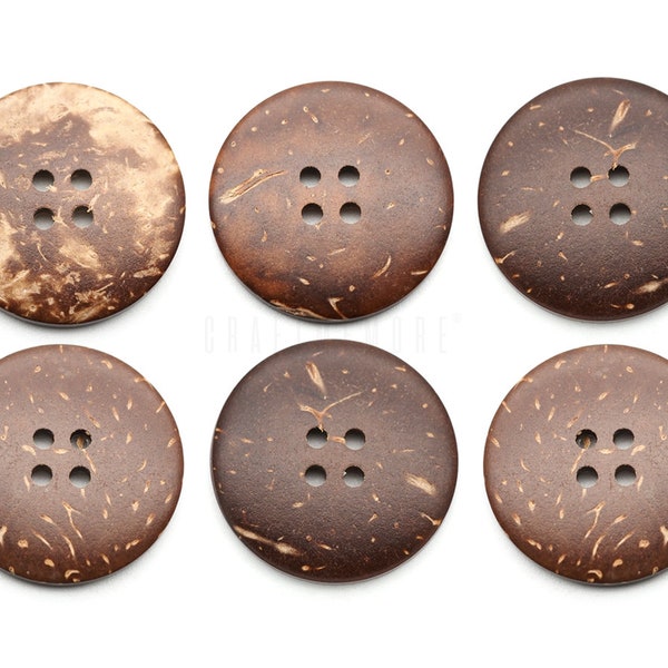 Coconut Shell Button - Etsy