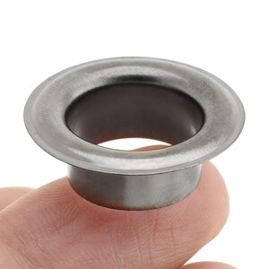 1 Inch Metal Grommets Eyelets with Washers for Curtains, Banners, Canvas (10 Sets) image 5