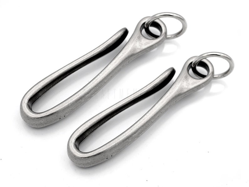 2pack Japanese Fish Hook Key Ring Wallet Holder Alloy Belt Etsy