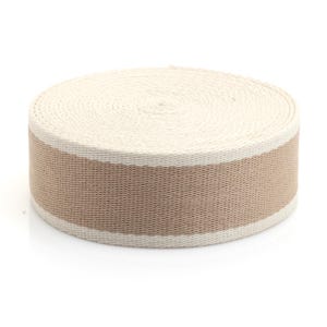 Two-Tone Cotton Poly Webbing Strap – Heavy Duty Bag Craft Belt (1.5 Inch) image 12