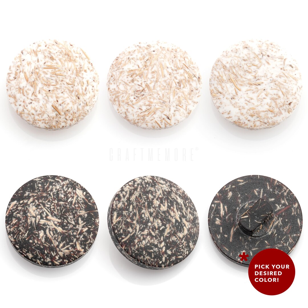 Recycled Rice Straw Buttons - Sustainable Sewing, DIY Crafts - Etsy