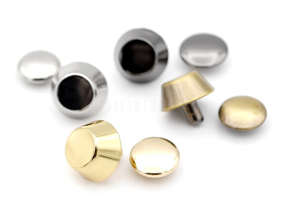 10pack 11mm Flat Cone Rapid Rivet With Round Post Caps for | Etsy