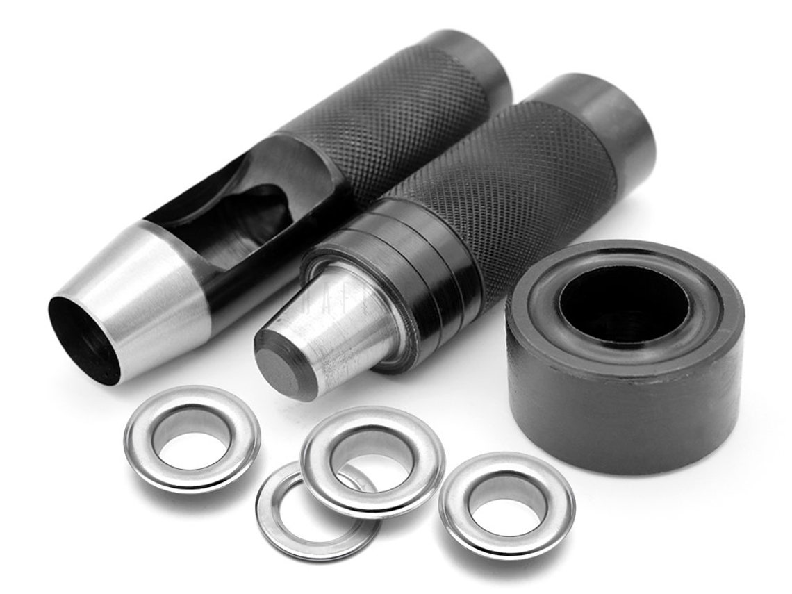 Grommet Tool Kit Eyelet Setting Tool Grommet Setter Hole Punch Etsy