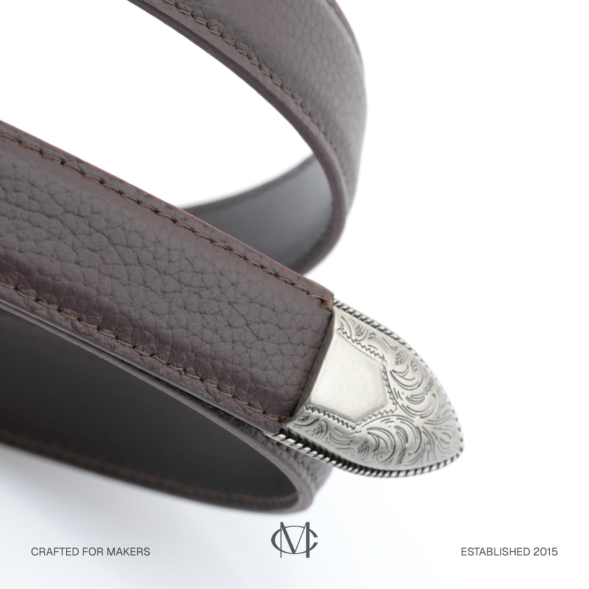Western Leather Belt – 3/4