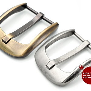 1.5 Inches Belt Buckle Single Prong Belt Buckle for Replacement DIY Leather Craft #8760