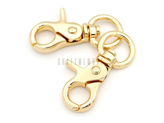 CHENGYIDA 10-PACK Antique Brone Swivel Eye Lobster Trigger Snap Clasp Hook QUALITY CHENGYIDA 10-PACK Antique Brone Swivel Eye Lobster Trigger Snap Clasp Hook QUALITY