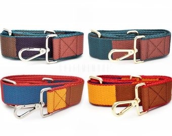 Correa ancha de hombro Retro Vintage Ajustable Bolsa Asa Crossbody Nylon Cinturón Reemplazo JK10-11