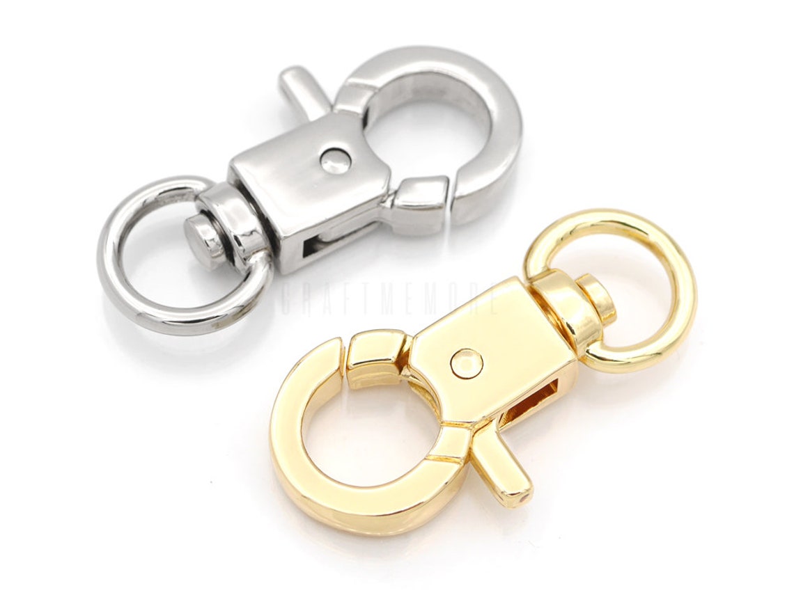 4pack Trigger Lobster Claw Clasp Swivel Clip Snap Hook Circle Etsy
