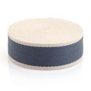 Two-Tone Cotton Poly Webbing Strap – Heavy Duty Bag Craft Belt (1.5 Inch) image 10
