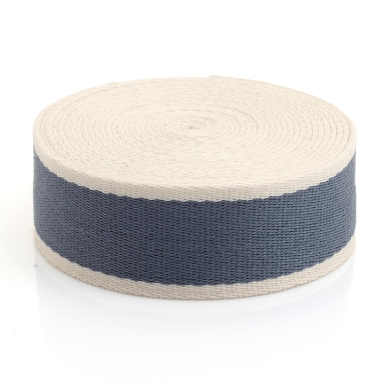 Two-Tone Cotton Poly Webbing Strap – Heavy Duty Bag Craft Belt (1.5 Inch) image 10