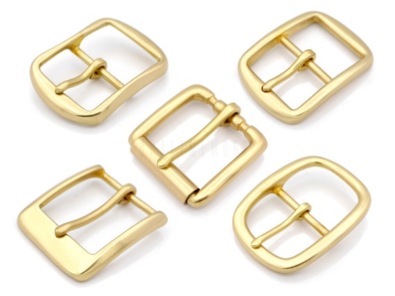 Simple Round Edge Square Single Prong Belt Buckle Replacement - Fits 1.5 Inch (40mm) Belts, Silver Finish