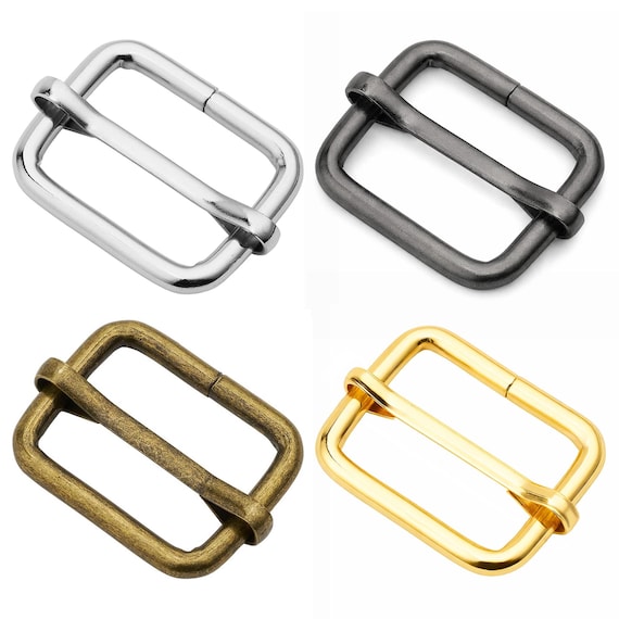 Metal Triglide Strap Adjuster 10pcs – Bag & Belt Hardware