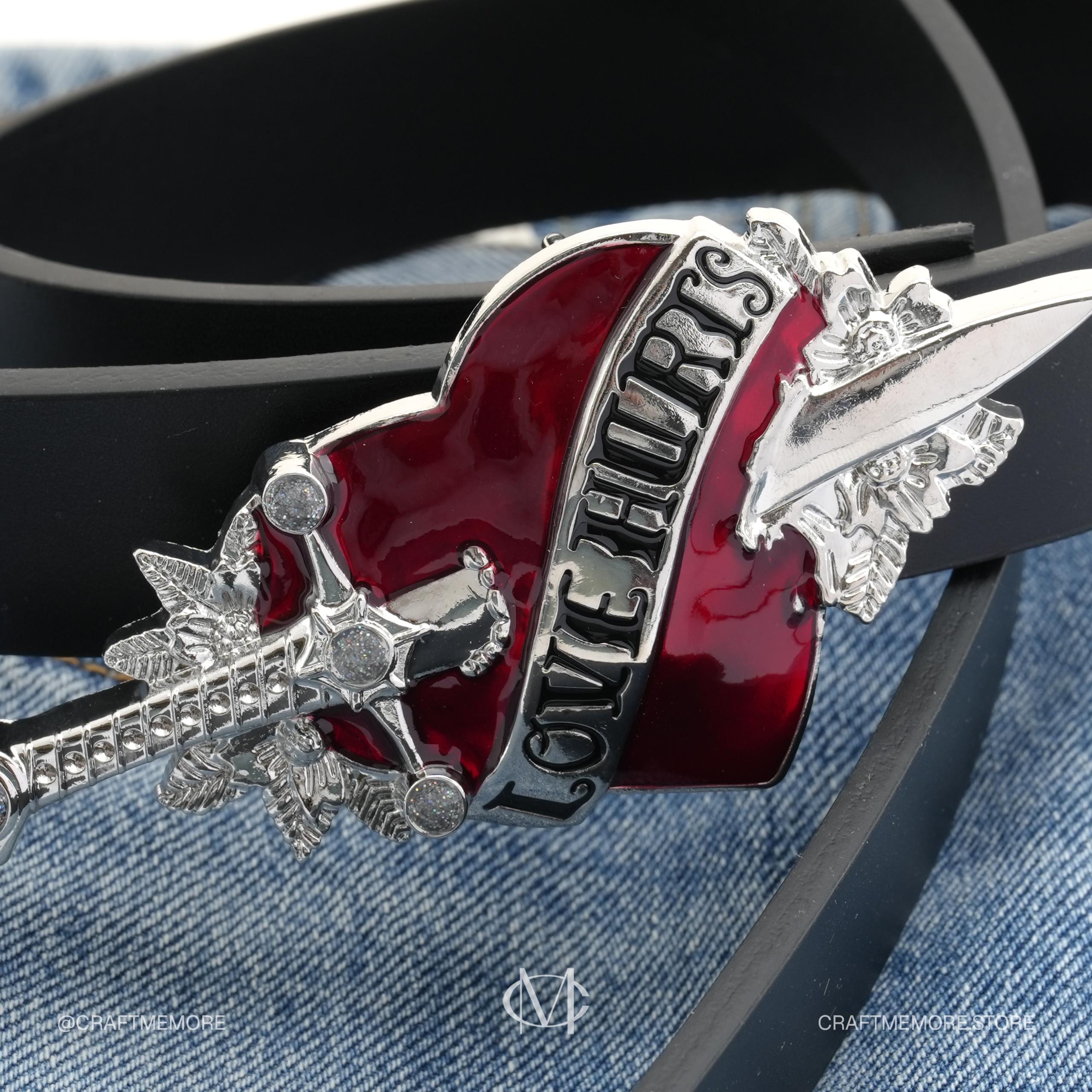 小物 the red thread S heart belt 小物 the red thread S heart belt 小物 THE RED THREAD S heart belt