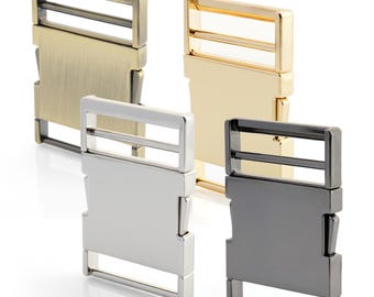 2 Inch Metal Quick Side Release Buckle for Webbing Strap, Bag Clip Lock