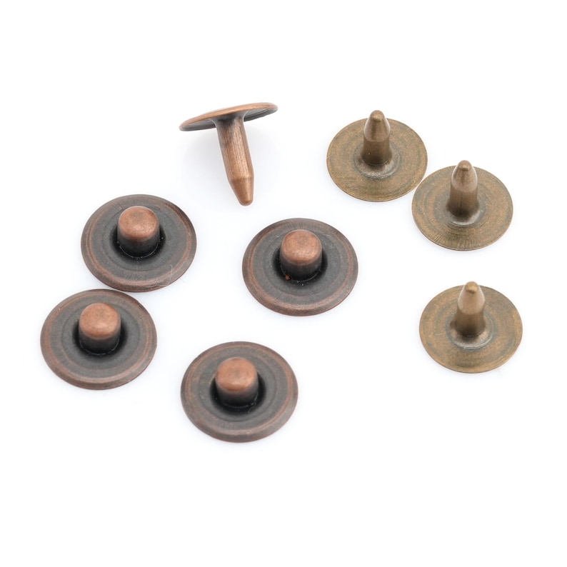 Washable Jean Rivets – Solid Brass Rivets for Denim & Leather Crafts ...