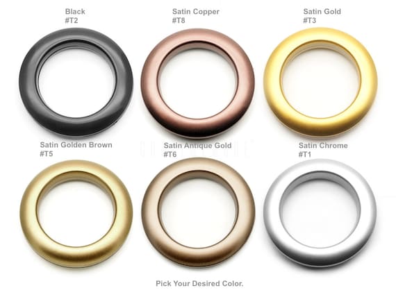 PATIKIL 14 Pezzi Anelli Per Tendine Con Occhielli, 1.25" ID