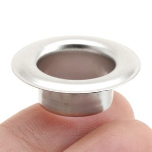 1 Inch Metal Grommets Eyelets with Washers for Curtains, Banners, Canvas (10 Sets) image 3