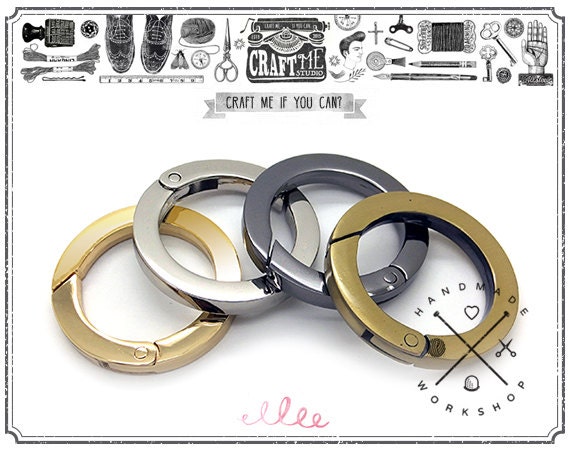 schnallen verschluss handtaschen frühjahr o clip ring handtaschen