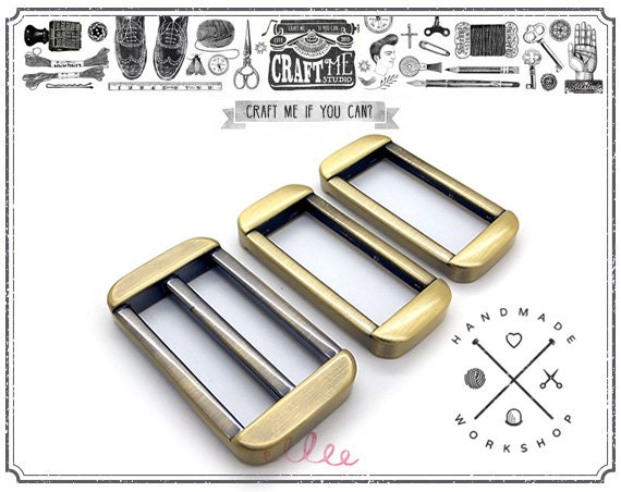 brass slide buckle