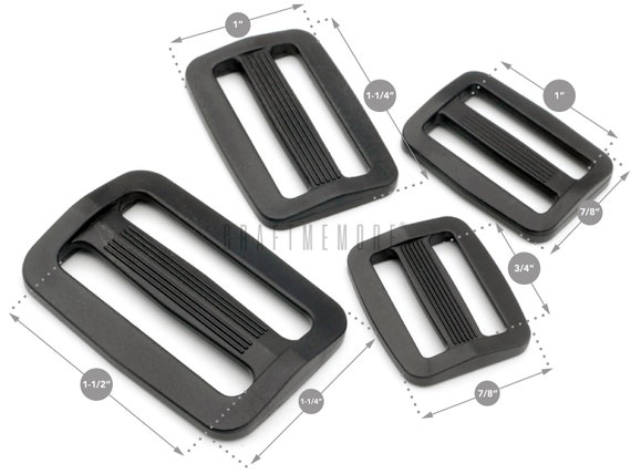 Plastic Slide Buckle Rectangle Ring Triglide Slider Loop Belt