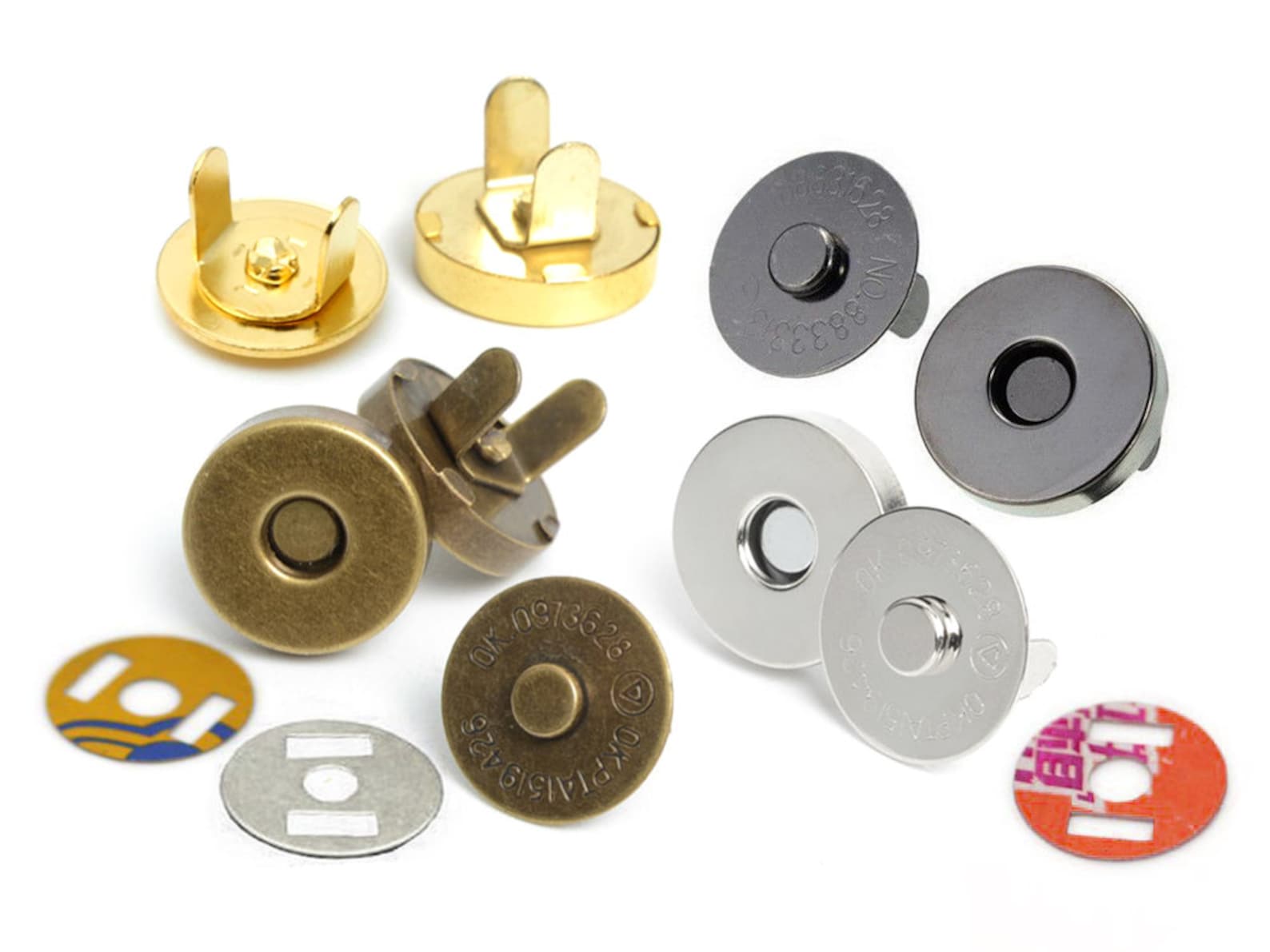 10sets 18mm Snaps Closure Button Strong Force Clasps Etsy