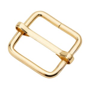 10 Stück Triglide Metall Schiebeschnalle 3/4" - Gurtversteller für Gürtel & Taschen, 10 Stück Gold