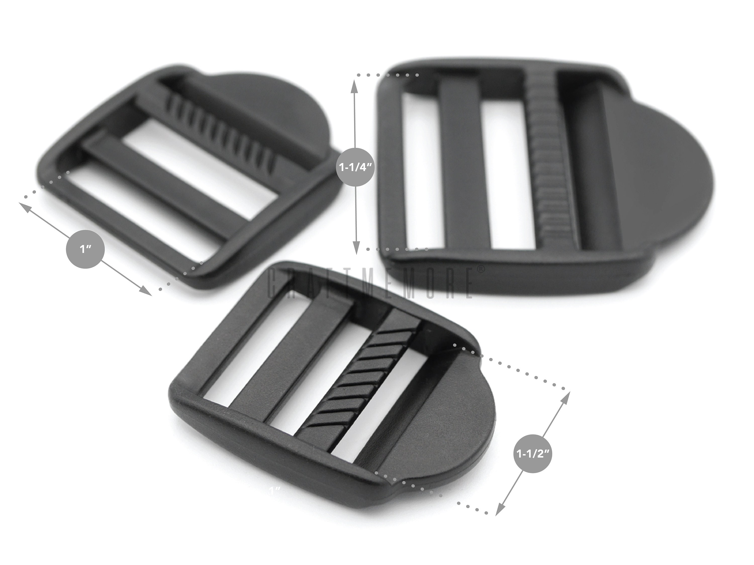 Plastic Slide Buckle Tension Locks Triglide for Belt Backpack Etsy