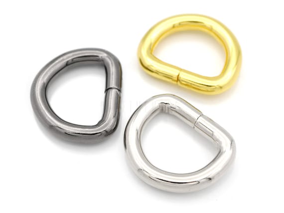 Rings and Sliders Premium Jewelry Quality Bra Making/Replacement Metal  Supplies Garment DIY Accessories (Gold,12mm)