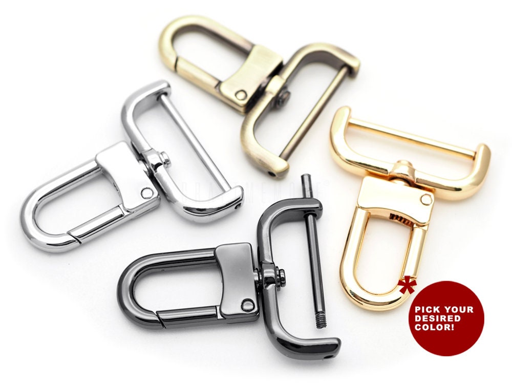 3 Fermoirs Mousqueton Argent 925 11mm - Sans Nickel, Pour Bracelets/Colliers DIY, Qualité Bijoutier