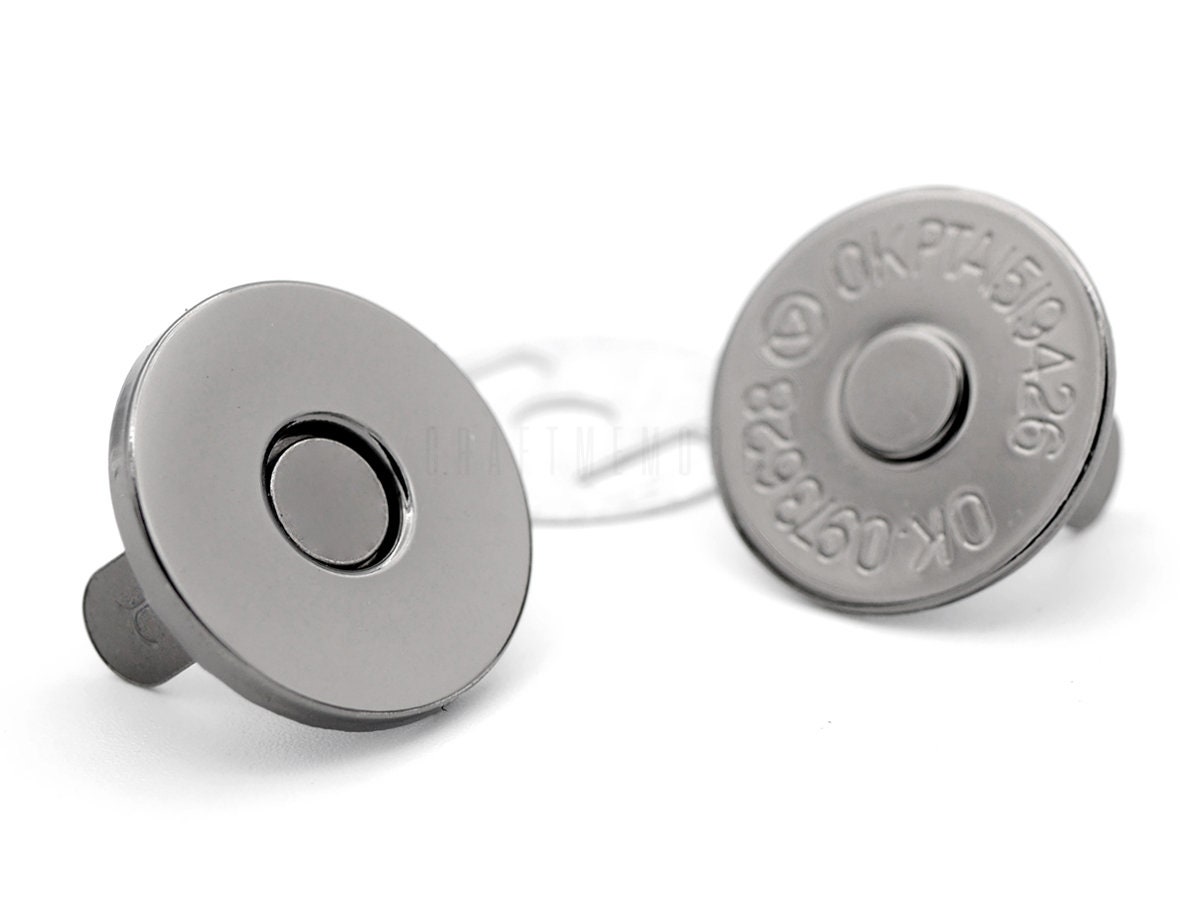 Botones magnéticos a presión De calidad Cierre fuerte para bolsos de coser  bolsos Cierres 6 Pack MNU -  México